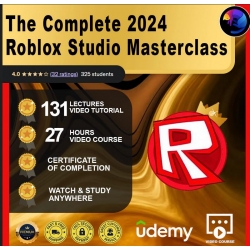 [Video Course] The Complete 2024 Roblox Studio Masterclass